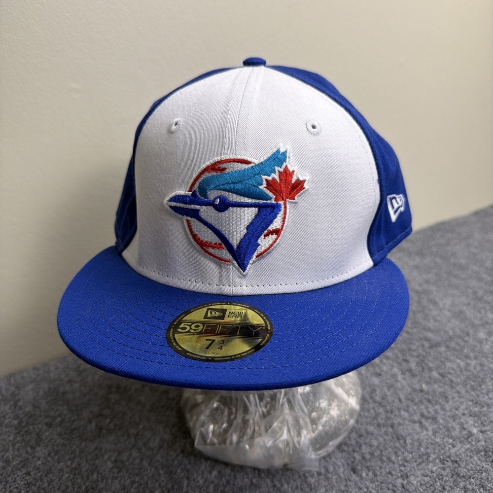 Toronto Blue Jays Cooperstown Retro 90s 59 Fifty New Era Cap Size 7 3/4
